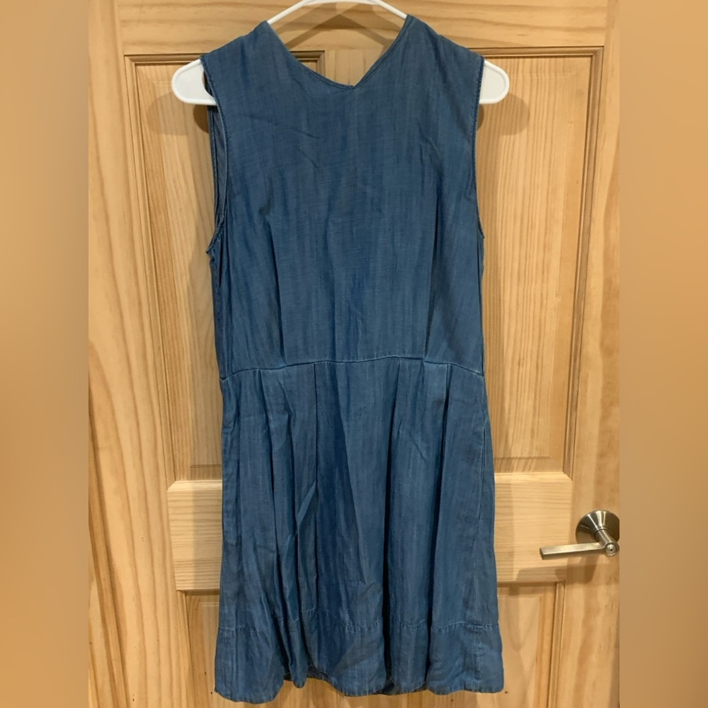 Gap chambray dress, 8 tall